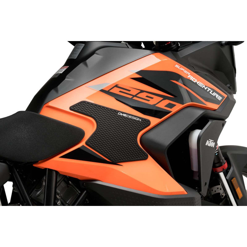 PUIG ADESIVO SERBATOIO SPECIFICO LATERALE PER KTM 1290 S SUPER ADVENTURE 21-25 NERO