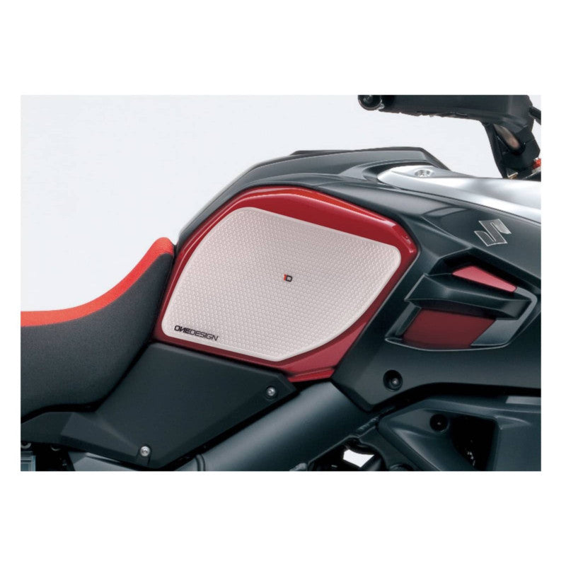 PUIG ADESIVO SERBATOIO SPECIFICO LATERALE PER SUZUKI DL1000 V-STROM 14-19 TRASPARENTE