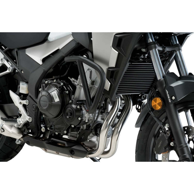 PUIG BARRE DI PROTEZIONE MOTORE HONDA NX500 24-25 NERO