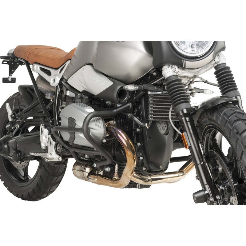 PUIG BARRE DI PROTEZIONE MOTORE PER BMW R NINE T 17-20 NERO