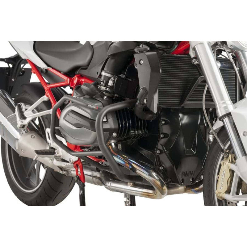 PUIG BARRE DI PROTEZIONE MOTORE PER BMW R1200R 15-16 NERO