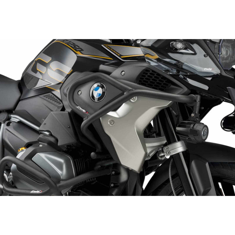 PUIG BARRE DI PROTEZIONE MOTORE PER BMW R1250 GS ADVENTURE 21-24 NERO-ALTO