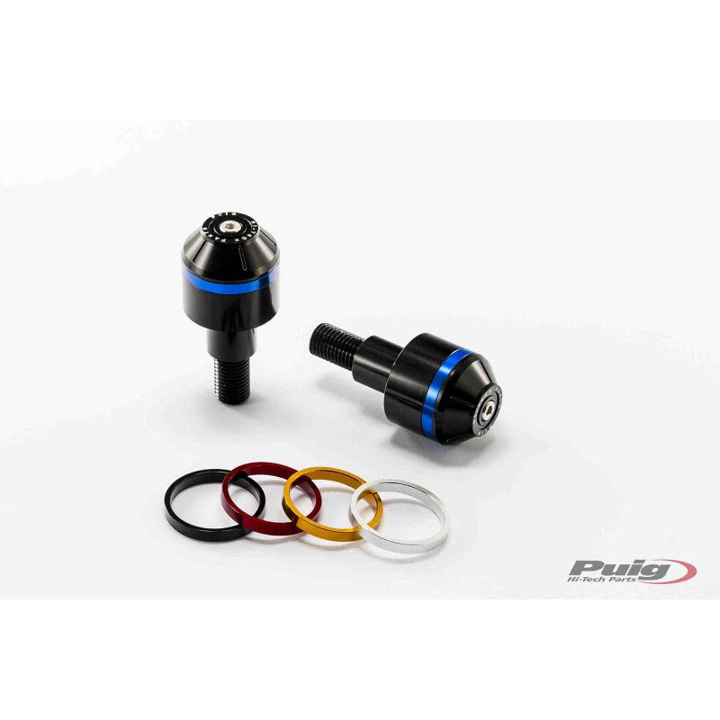 PUIG BILANCIERI MOD. CORTO CON ANELLI PER BMW C650 GT 12-15 NERO