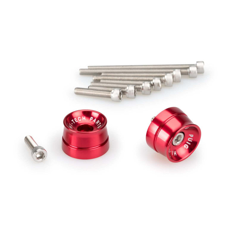 PUIG BILANCIERI MOD. SPEED PER SUZUKI DL650 XT V-STROM 17-25 ROSSO