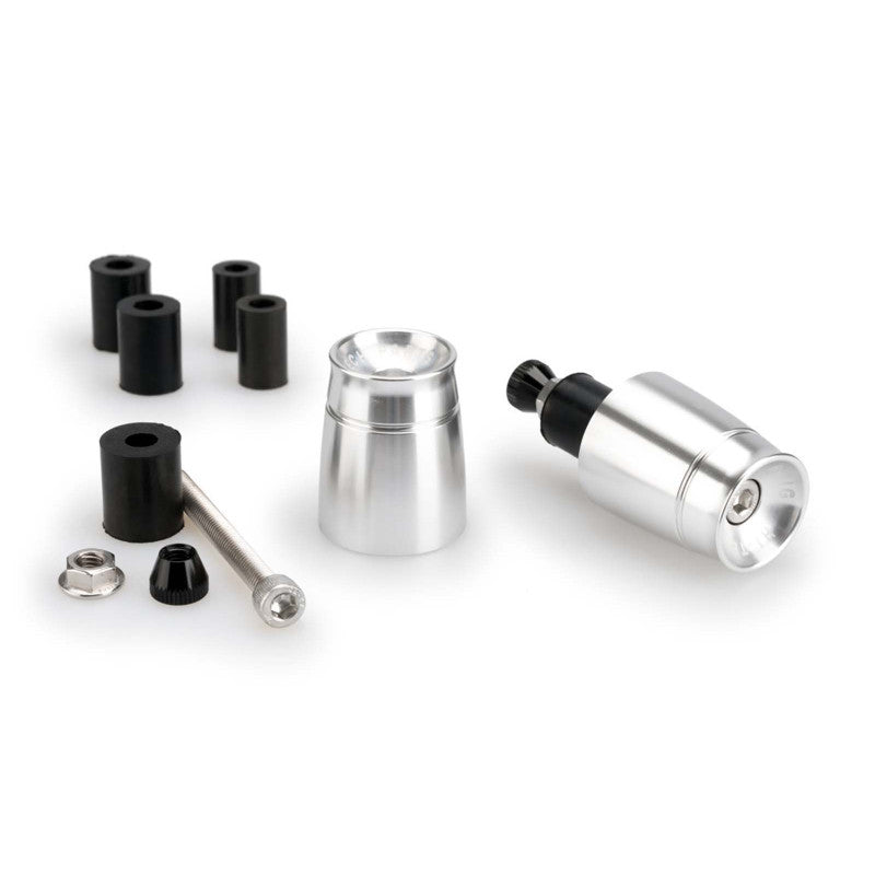 PUIG BILANCIERI MOD. SPORT INDIAN FTR 1200 R CARBON 23-25 SILVER