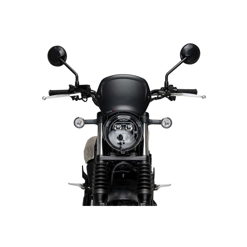PUIG CARENATURA FRONTALE HONDA CL500 23-25 NERO OPACO