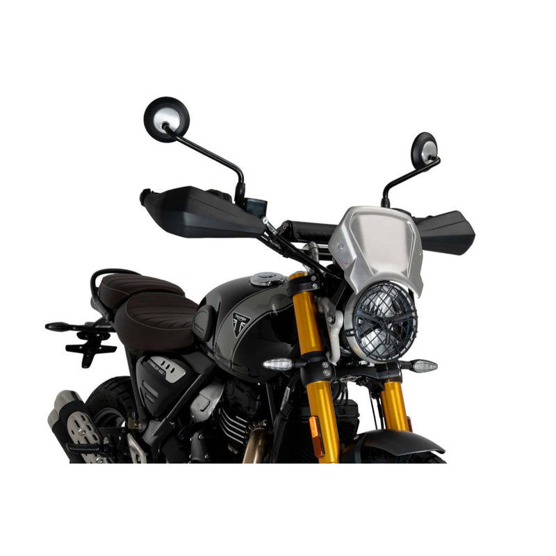 PUIG CARENATURA FRONTALE IN ALLUMINIO KAWASAKI ELIMINATOR 500 SE 24-25 SILVER