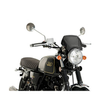 PUIG CARENATURA FRONTALE IN ALLUMINIO KAWASAKI Z650 RS 24-25 NERO