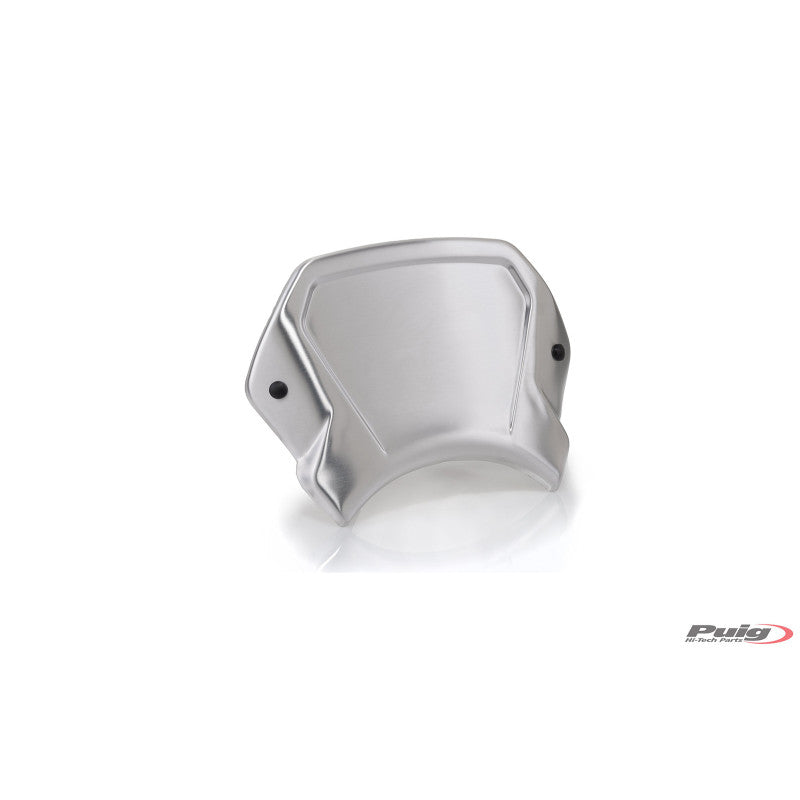 PUIG CARENATURA FRONTALE IN ALLUMINIO MOTO GUZZI V7 IV 850 CENTENARIO 21-23 SILVER