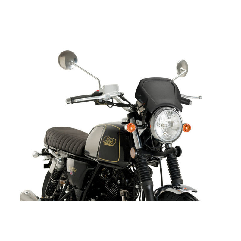 PUIG CARENATURA FRONTALE IN ALLUMINIO TRIUMPH SPEED 400 24-25 NERO