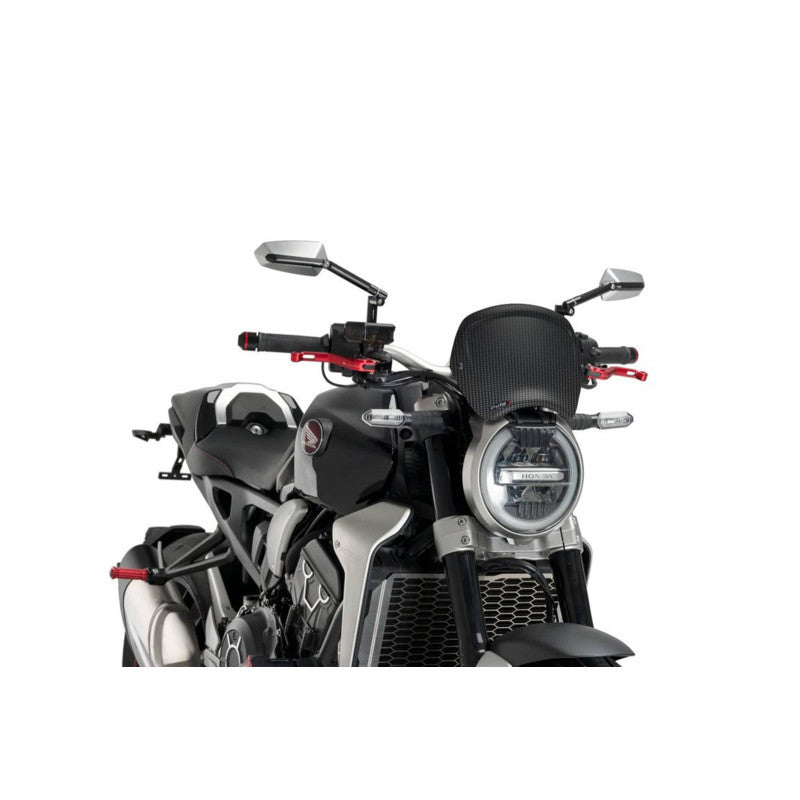 PUIG CARENATURA FRONTALE PER HONDA CB650R NEO SPORTS CAFE 19-20 CARBON LOOK