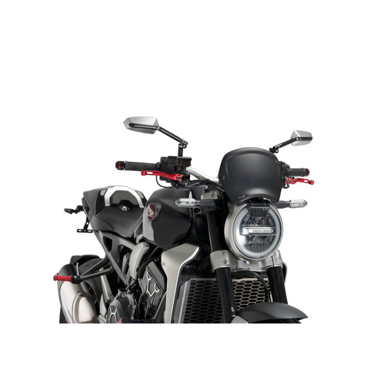 PUIG CARENATURA FRONTALE PER HONDA CB650R NEO SPORTS CAFE 19-20 NERO OPACO