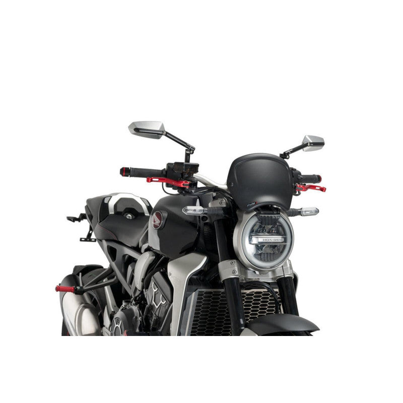 PUIG CARENATURA FRONTALE PER HONDA CB650R NEO SPORTS CAFE 21-23 NERO OPACO
