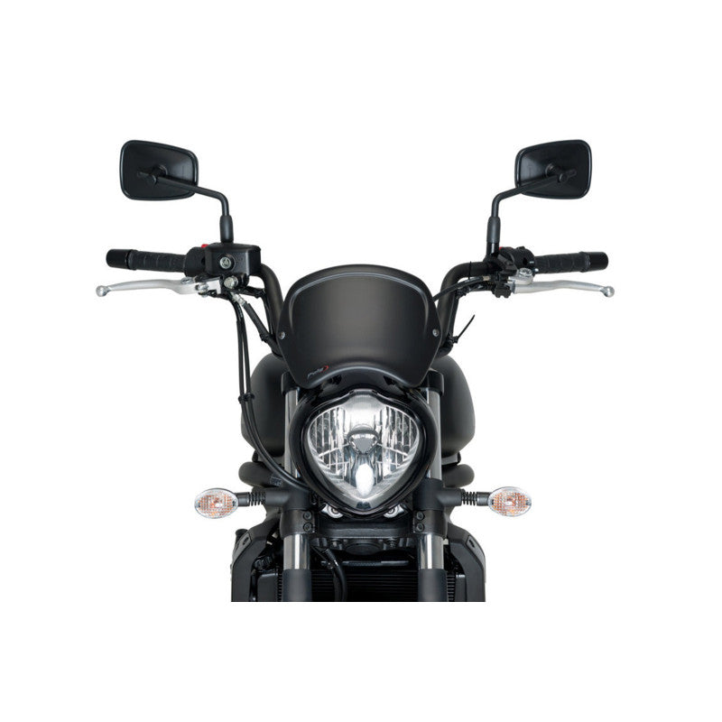 PUIG CARENATURA FRONTALE TRIUMPH SCRAMBLER 900 23-25 NERO OPACO