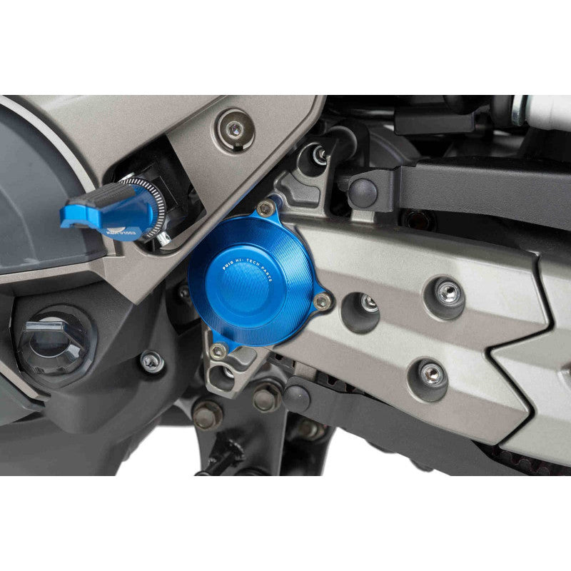 PUIG COPRI-PERNO FORCELLONE KYMCO AK550 PREMIUM 24-25 BLU