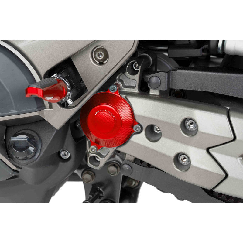 PUIG COPRI-PERNO FORCELLONE KYMCO AK550 PREMIUM 24-25 ROSSO