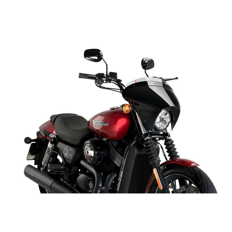 PUIG CUPOLINO BATWING SML SPORT HARLEY D. STREET 750 XG750 15-21 FUME CHIARO