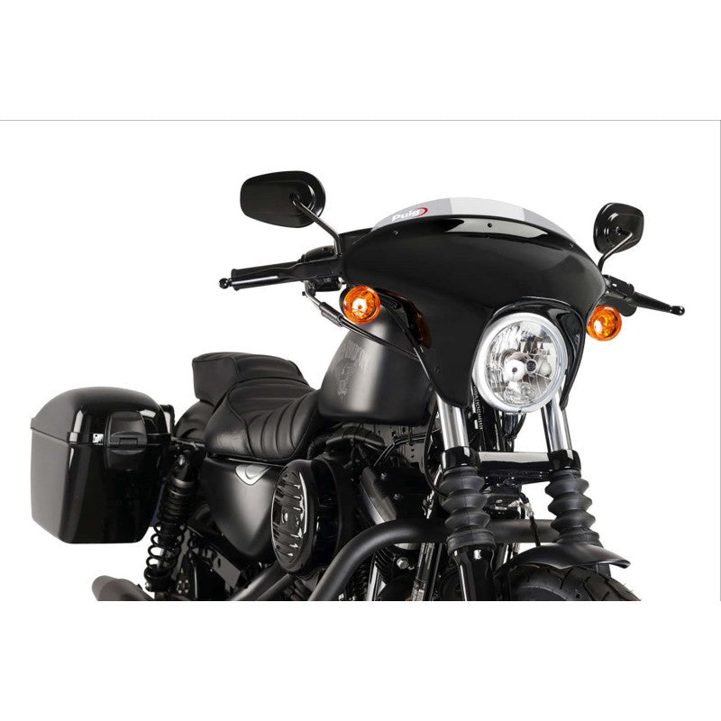 PUIG CUPOLINO BATWING SML SPORT PER HARLEY D. SPORTSTER XL883N IRON 13-20 FUME CHIARO