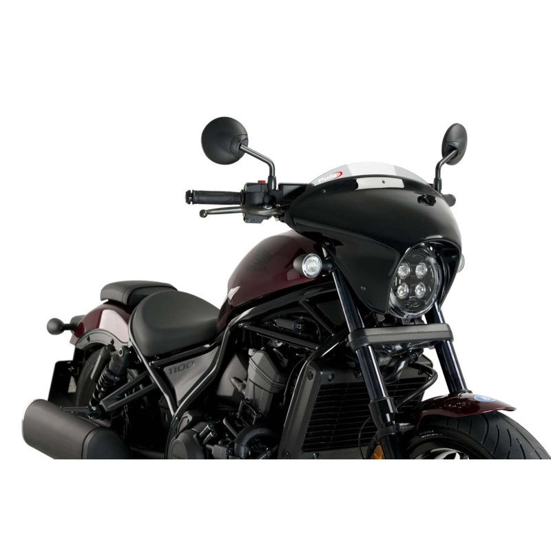 PUIG CUPOLINO BATWING SML SPORT PER HONDA CMX1100 DCT REBEL 21-24 FUME CHIARO-21067H