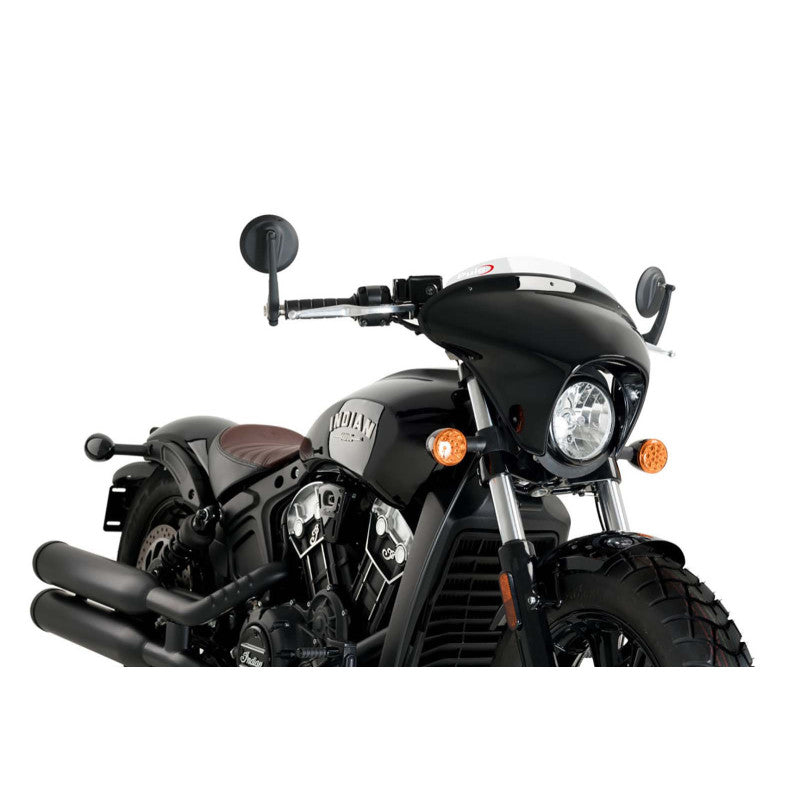 PUIG CUPOLINO BATWING SML SPORT PER INDIAN SCOUT BOBBER 18-25 TRASPARENTE-21073W