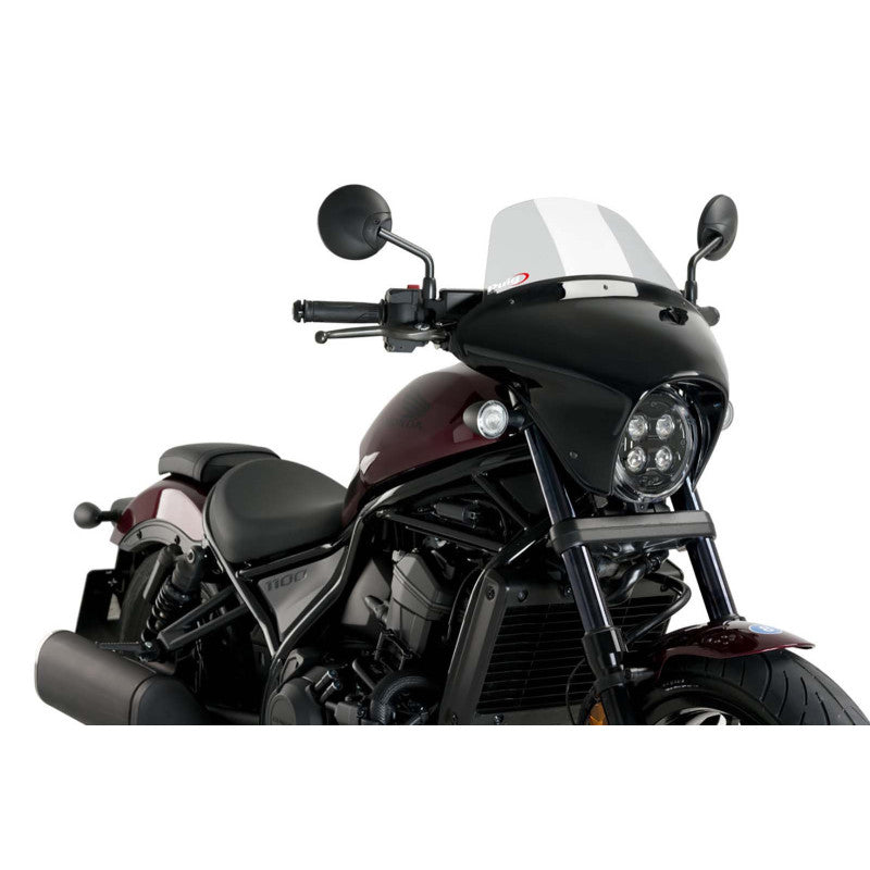 PUIG CUPOLINO BATWING SML TOURING PER HONDA CMX1100 DCT REBEL 21-24 FUME CHIARO-21070H