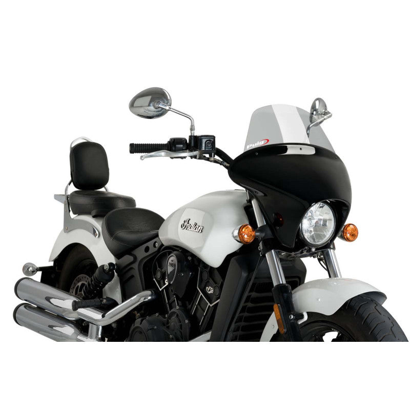 PUIG CUPOLINO BATWING SML TOURING PER INDIAN SCOUT 21-25 FUME CHIARO
