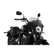 PUIG CUPOLINO BATWING SML TOURING PER KAWASAKI VULCAN S 17-20 FUME CHIARO