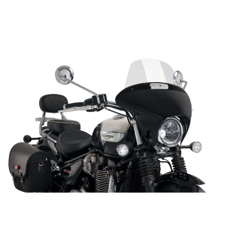 PUIG CUPOLINO BATWING SML TOURING PER TRIUMPH BONNEVILLE SPEEDMASTER 21-25 FUME CHIARO
