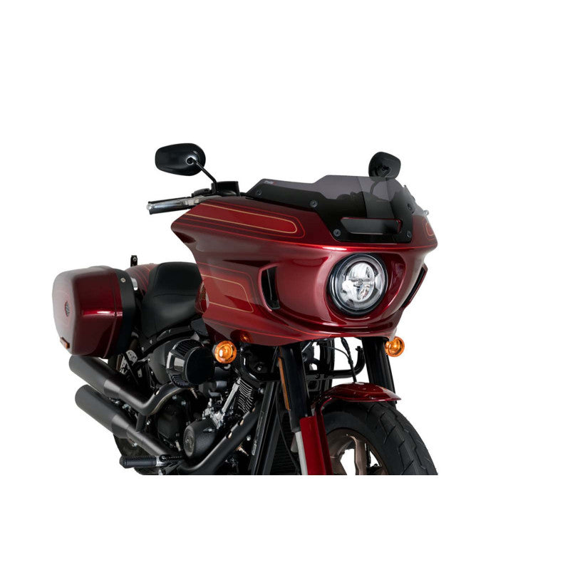 PUIG CUPOLINO HIGH-ROAD SPORT PER HARLEY D. SOFTAIL LOW RIDER ST FXLRST 22-24 FUME SCURO