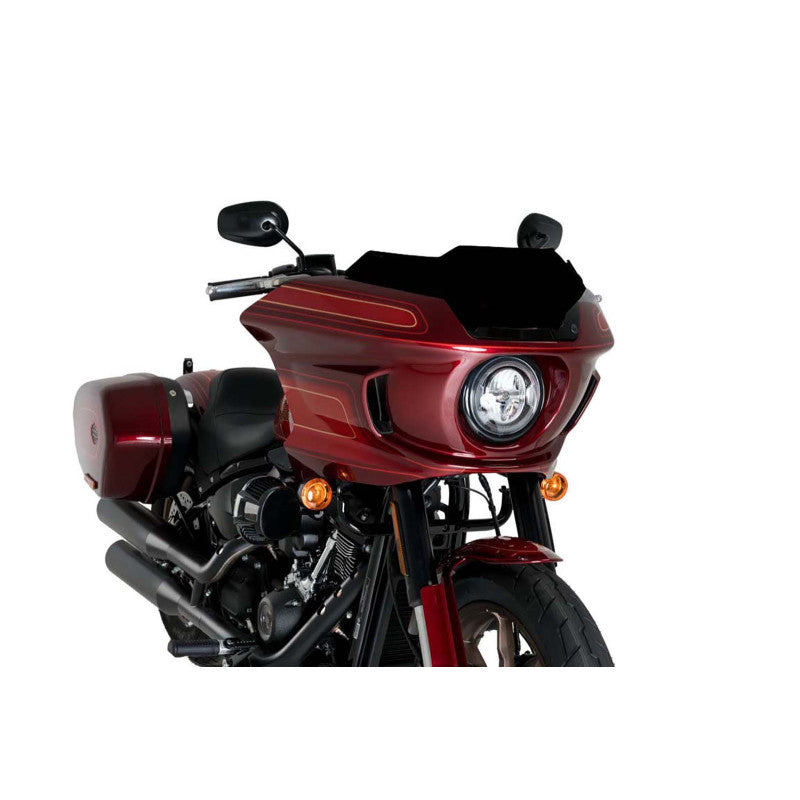 PUIG CUPOLINO HIGH-ROAD SPORT PER HARLEY D. SOFTAIL LOW RIDER ST FXLRST 22-24 NERO