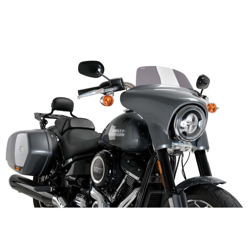 PUIG CUPOLINO HIGH-ROAD SPORT PER HARLEY D. SOFTAIL SPORT GLIDE FLSB 18-24 FUME SCURO