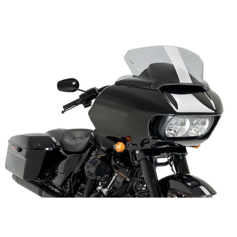 PUIG CUPOLINO HIGH-ROAD TOURING PER HARLEY D. CVO ROAD GLIDE CUSTOM FLTRXSE 12-13 FUME CHIARO
