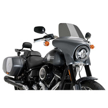 PUIG CUPOLINO HIGH-ROAD TOURING PER HARLEY D. SOFTAIL SPORT GLIDE FLSB 18-24 FUME SCURO