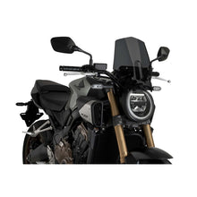 PUIG CUPOLINO NAKED N.G. SPORT HONDA CB650R NEO SPORTS CAFE 24-25 FUME SCURO