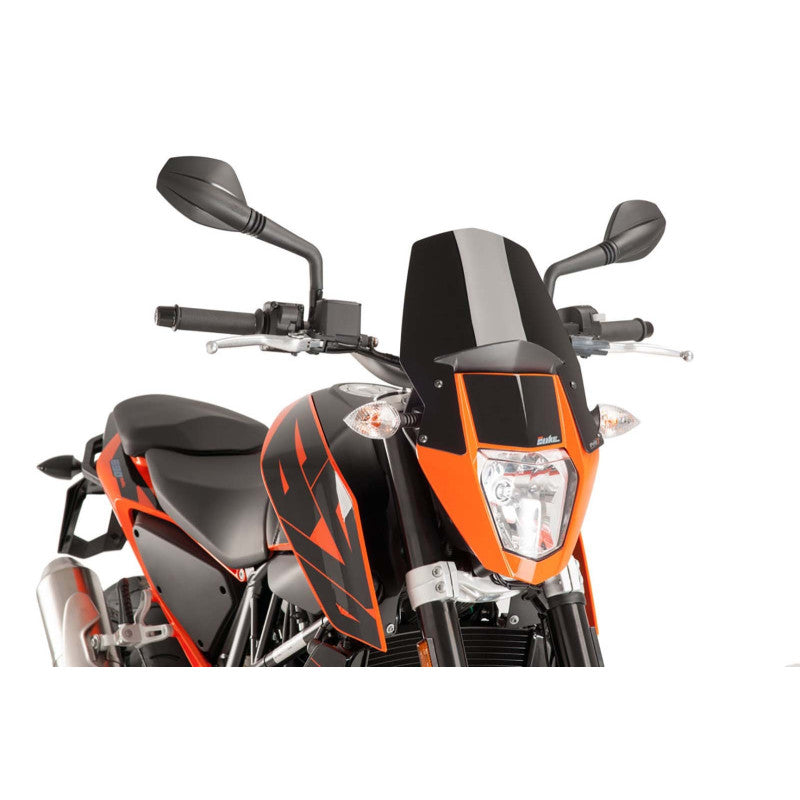 PUIG CUPOLINO NAKED N.G. SPORT KTM 690 DUKE 12-13 NERO