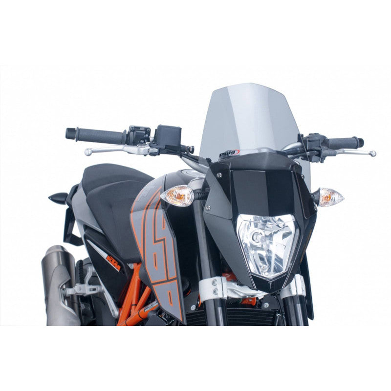 PUIG CUPOLINO NAKED N.G. SPORT KTM 690 DUKE 16-19 FUME CHIARO