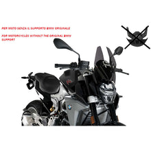 PUIG CUPOLINO NAKED N.G. SPORT-NO SUPP. PER BMW F900 R 20-24 FUME SCURO