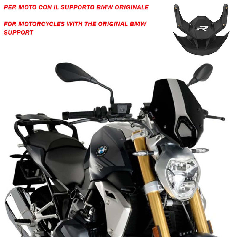 PUIG CUPOLINO NAKED N.G. SPORT-OEM SUPP. PER BMW R1250 R 18-20 NERO