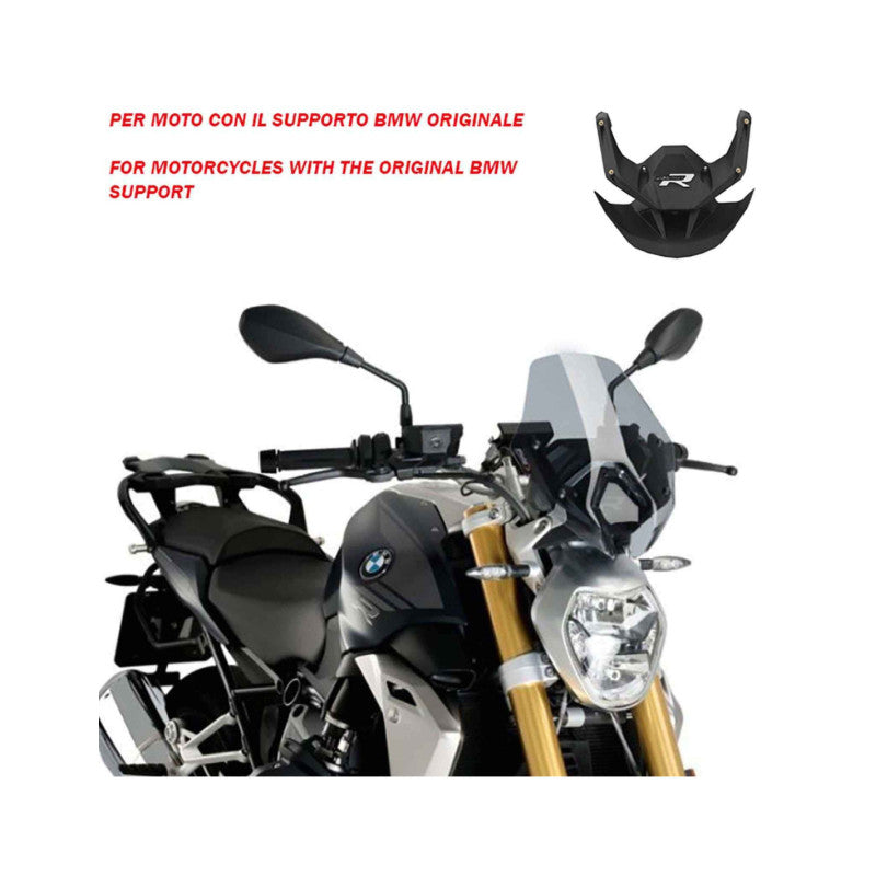 PUIG CUPOLINO NAKED N.G. SPORT-OEM SUPP. PER BMW R1250 R 23-25 FUME CHIARO