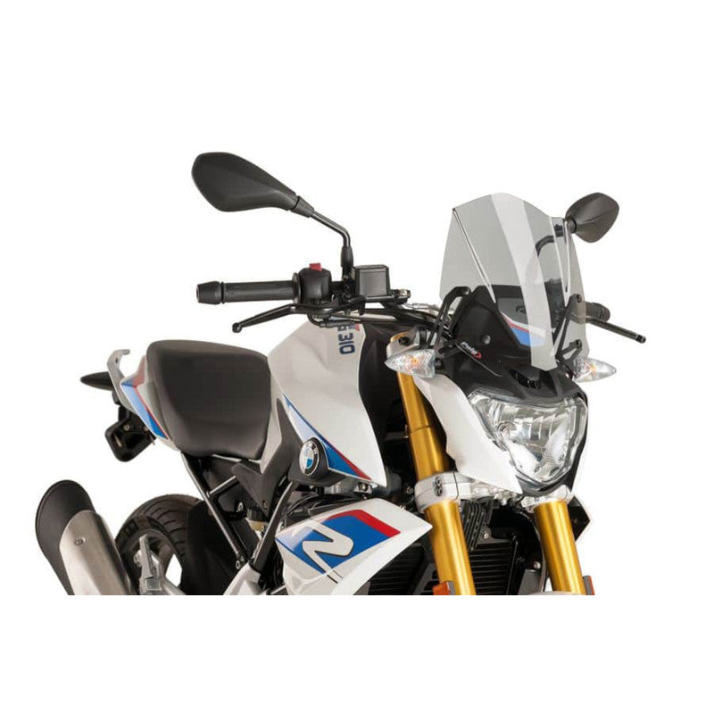 PUIG CUPOLINO NAKED N.G. SPORT PER BMW G310 R 16-20 FUME CHIARO