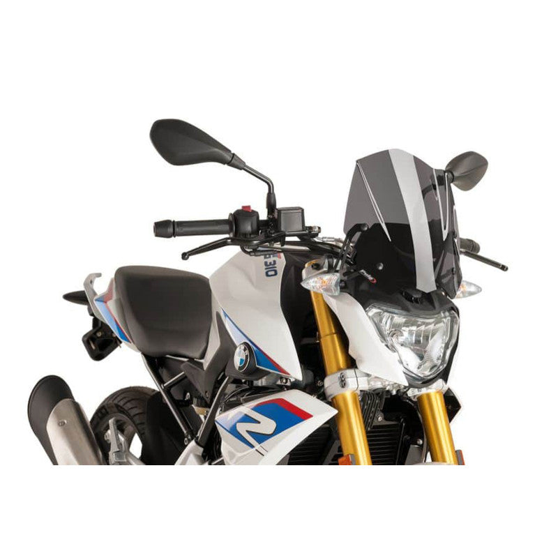 PUIG CUPOLINO NAKED N.G. SPORT PER BMW G310 R 16-20 FUME SCURO