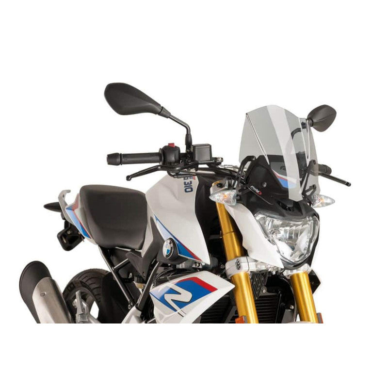 PUIG CUPOLINO NAKED N.G. SPORT PER BMW G310 R 21-25 FUME CHIARO