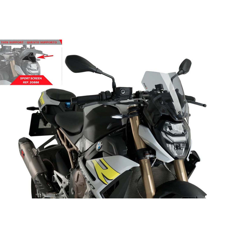 PUIG CUPOLINO NAKED N.G. SPORT PER BMW M1000 R 23-24 FUME CHIARO