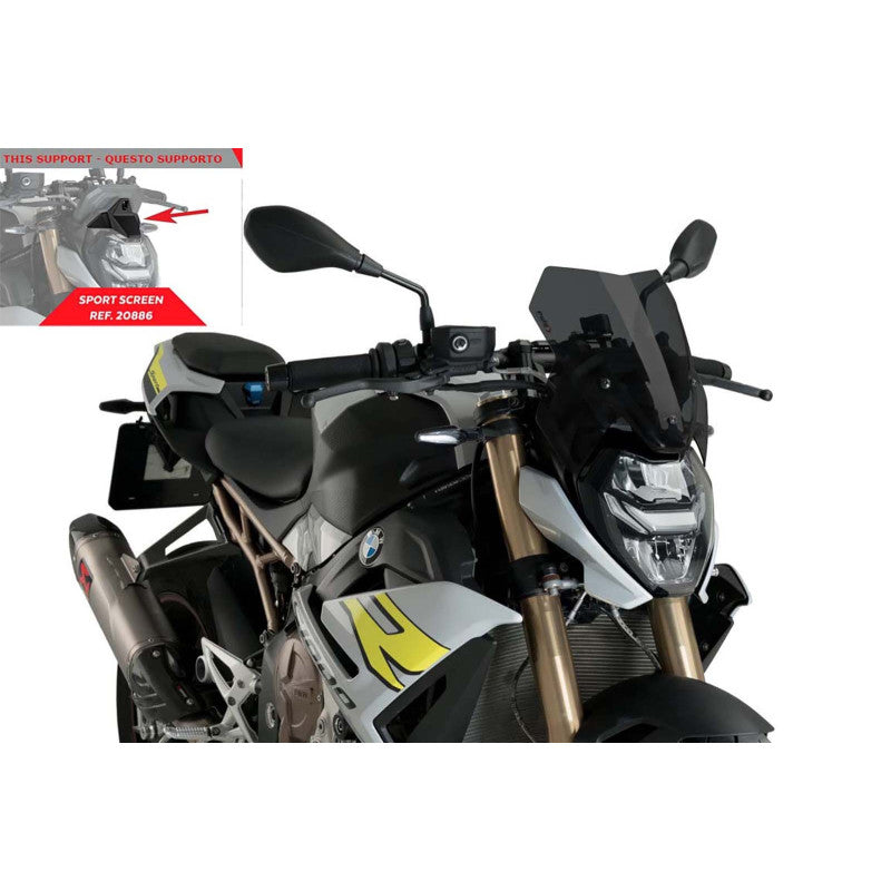 PUIG CUPOLINO NAKED N.G. SPORT PER BMW M1000 R 23-24 FUME SCURO