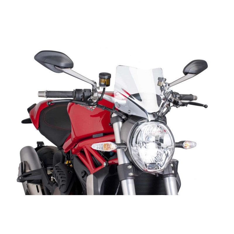PUIG CUPOLINO NAKED N.G. SPORT PER DUCATI MONSTER 1200 S 17-20 TRASPARENTE