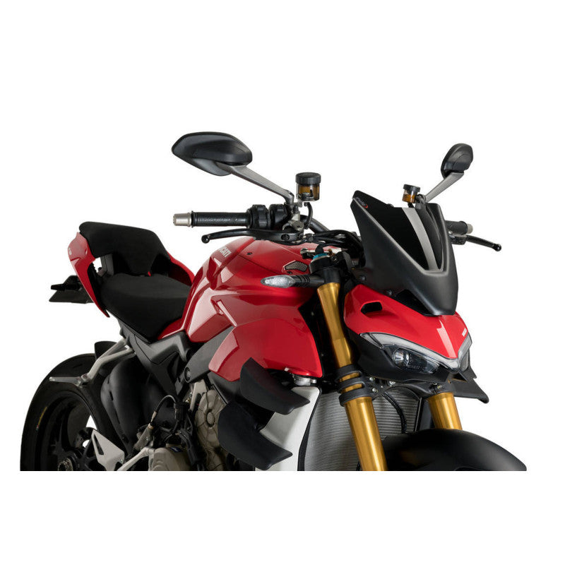PUIG CUPOLINO NAKED N.G. SPORT PER DUCATI STREETFIGHTER V4 20-22 NERO