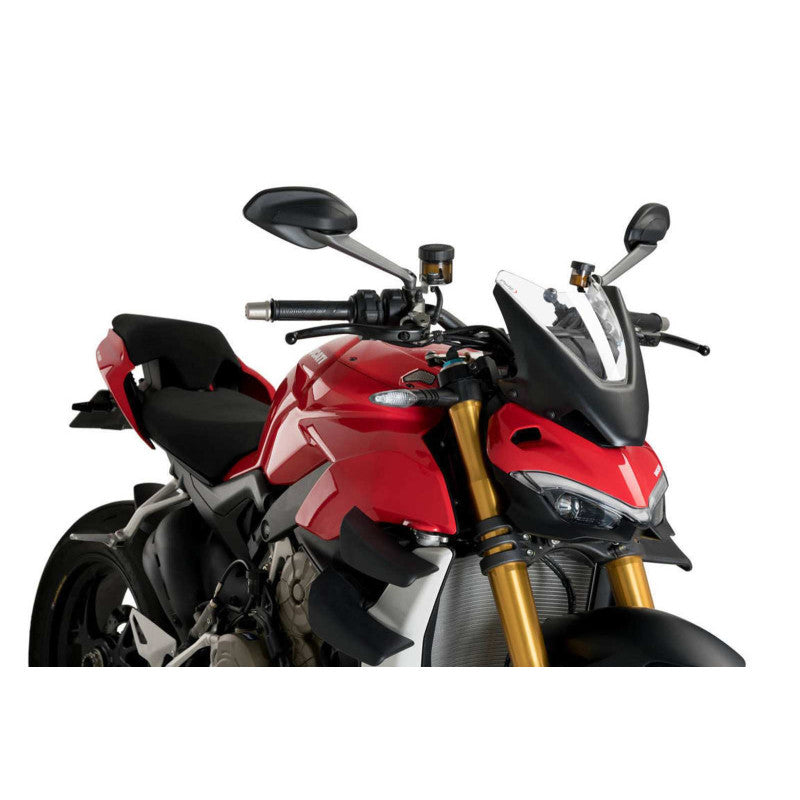PUIG CUPOLINO NAKED N.G. SPORT PER DUCATI STREETFIGHTER V4 S 23-24 TRASPARENTE