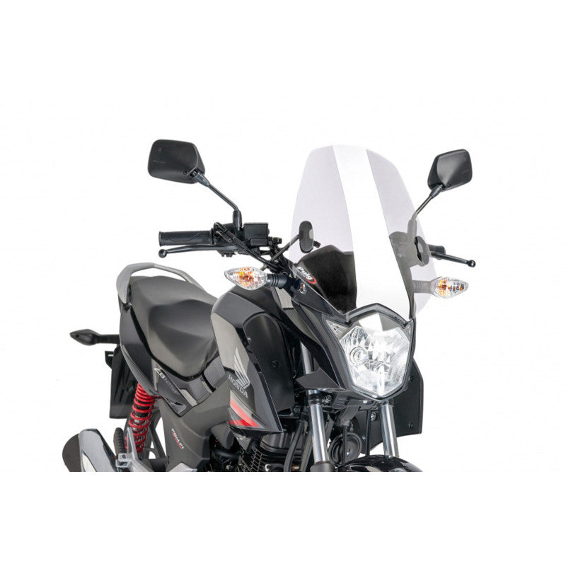 PUIG CUPOLINO NAKED N.G. SPORT PER HONDA CB125F 15-16 TRASPARENTE