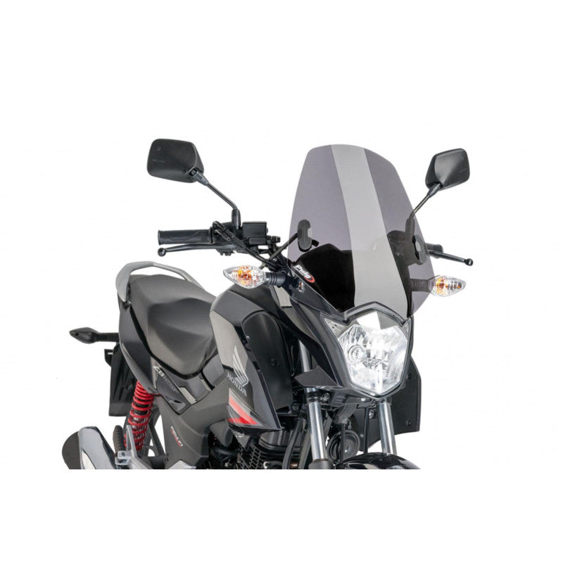 PUIG CUPOLINO NAKED N.G. SPORT PER HONDA CB125F 21-25 FUME CHIARO