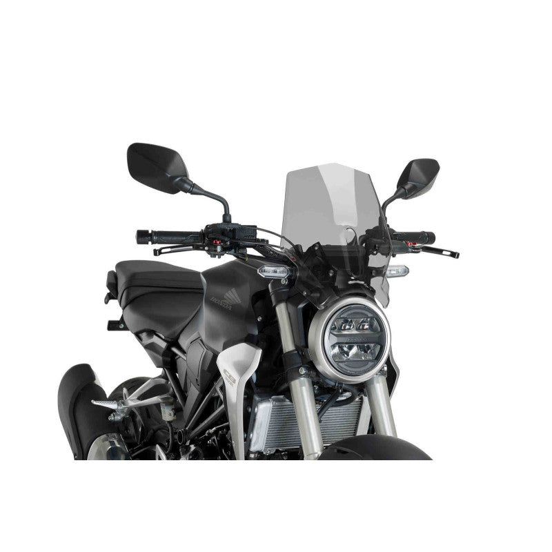 PUIG CUPOLINO NAKED N.G. SPORT PER HONDA CB125R NEO SPORTS CAFE 18-20 FUME CHIARO